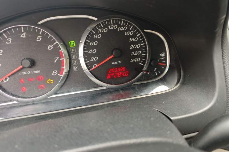 Used Mazda 6 2012 2.0L Automatic Fashion Edition Odometer Close Up