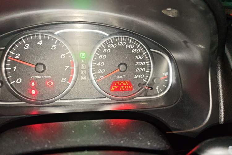 Used Mazda 6 2012 2.0L Automatic Fashion Edition Odometer Close Up