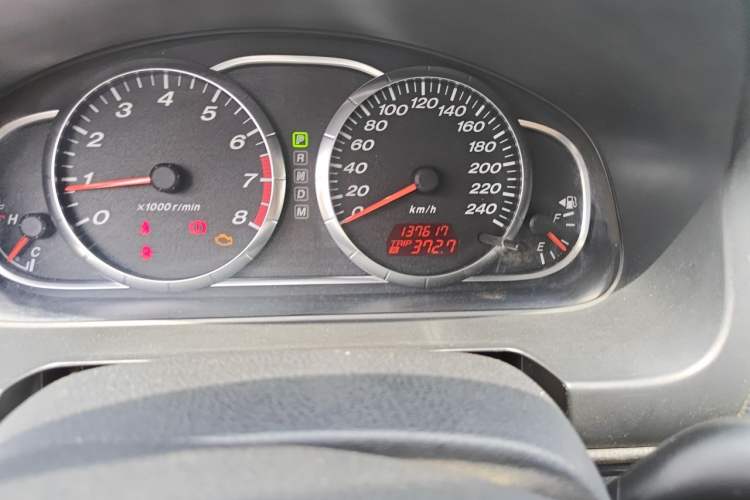 Used Mazda 6 2012 2.0L Automatic Fashion Edition Odometer Close Up