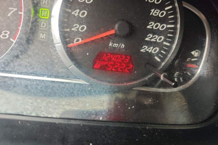 Used Mazda 6 2012 2.0L Automatic Fashion Edition Odometer Close Up