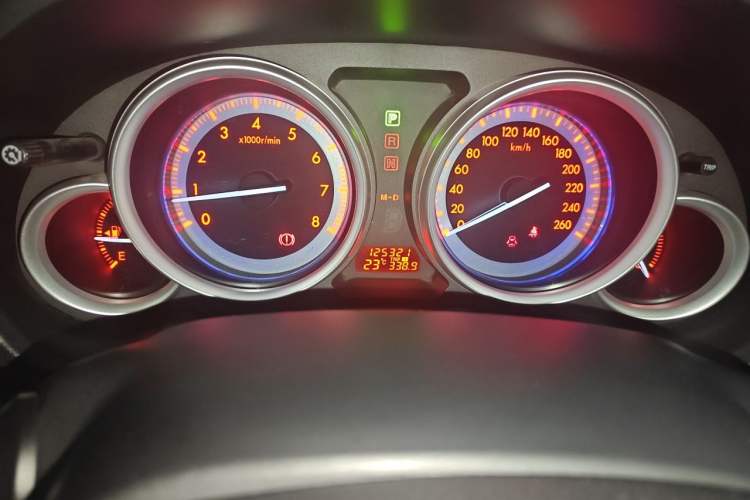 Used Mazda 6 2012 2.0L Automatic Elite Edition Odometer Close Up