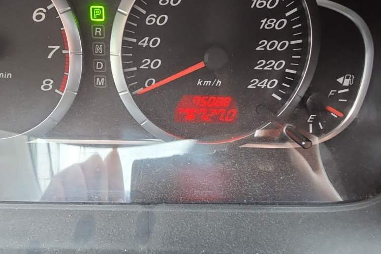 Used Mazda 6 2012 2.0L Automatic Fashion Edition Odometer Close Up