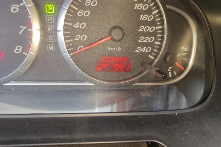 Used Mazda 6 2012 2.0L Automatic Fashion Edition Odometer Close Up