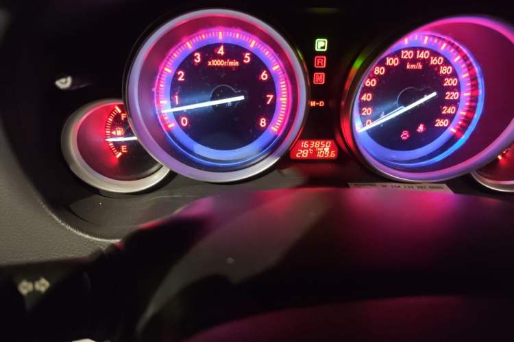 Used Mazda 6 2012 2.0L Automatic Elite Edition Odometer Close Up