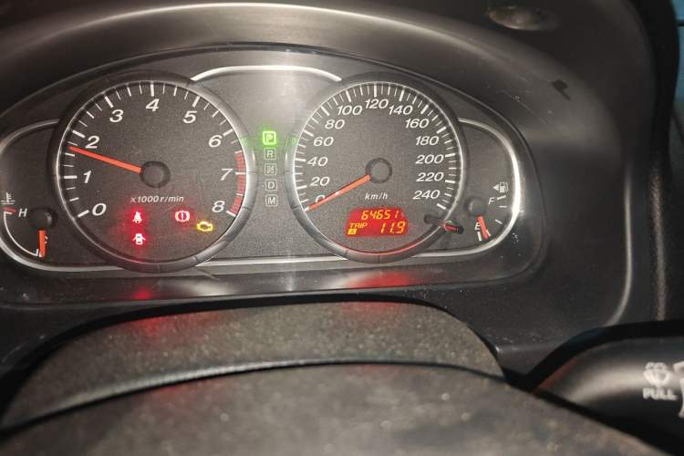 Used Mazda 6 2012 2.0L Automatic Fashion Edition Odometer Close Up