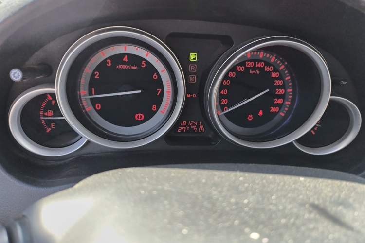 Used Mazda 6 2012 2.0L Automatic Elite Edition Odometer Close Up