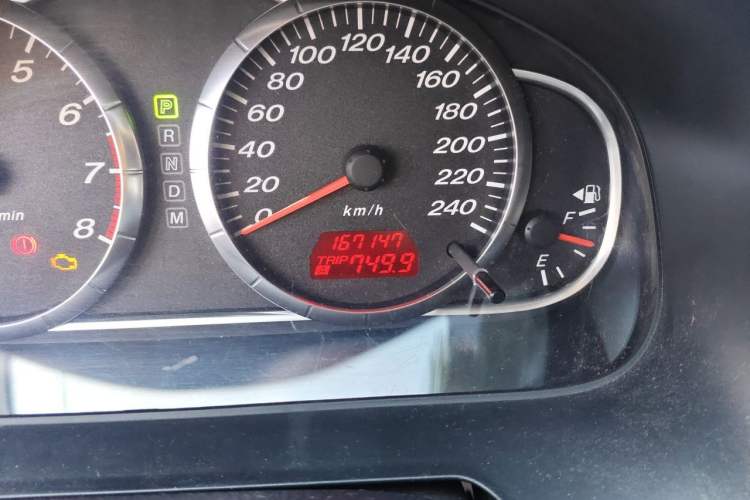 Used Mazda 6 2012 2.0L Automatic Fashion Edition Odometer Close Up