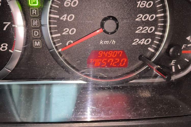 Used Mazda 6 2012 2.0L Automatic Fashion Edition Odometer Close Up