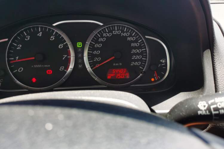 Used Mazda 6 2012 2.0L Automatic Fashion Edition Odometer Close Up