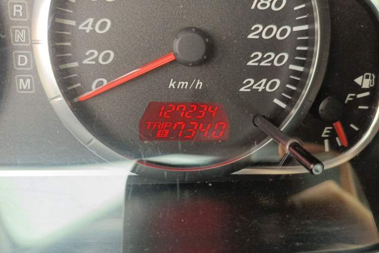 Used Mazda 6 2012 2.0L Automatic Fashion Edition Odometer Close Up