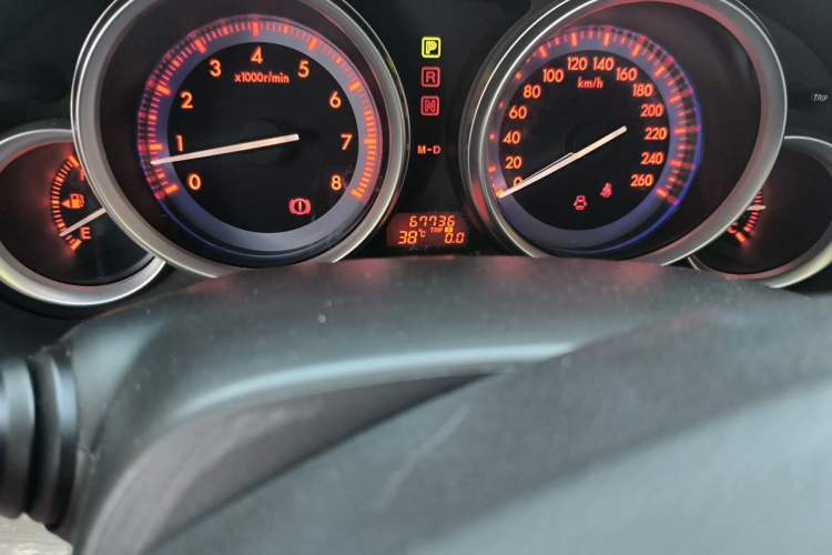 Used Mazda 6 2012 2.0L Automatic Elite Edition Odometer Close Up