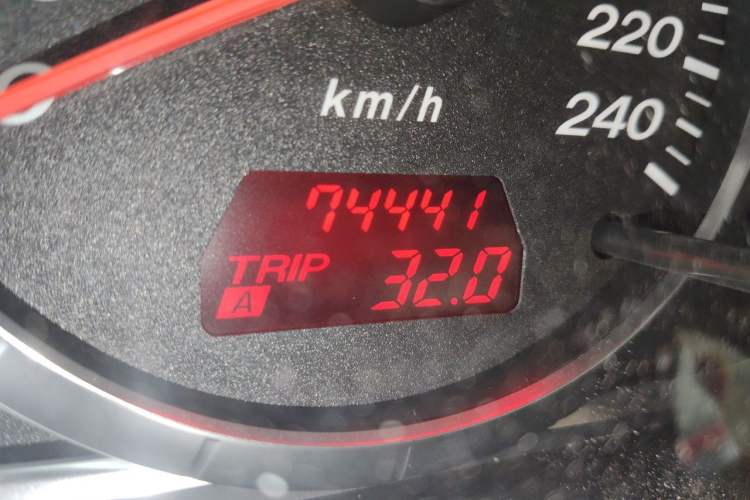 Used Mazda 6 2012 2.0L Automatic Fashion Edition Odometer Close Up