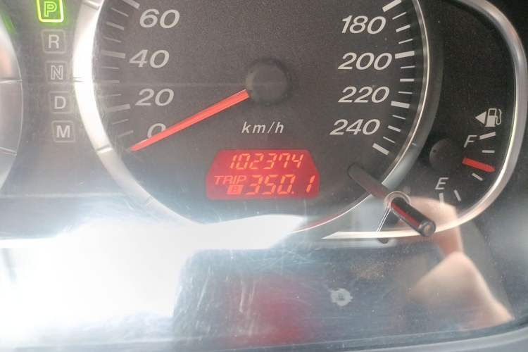 Used Mazda 6 2012 2.0L Automatic Fashion Edition Odometer Close Up