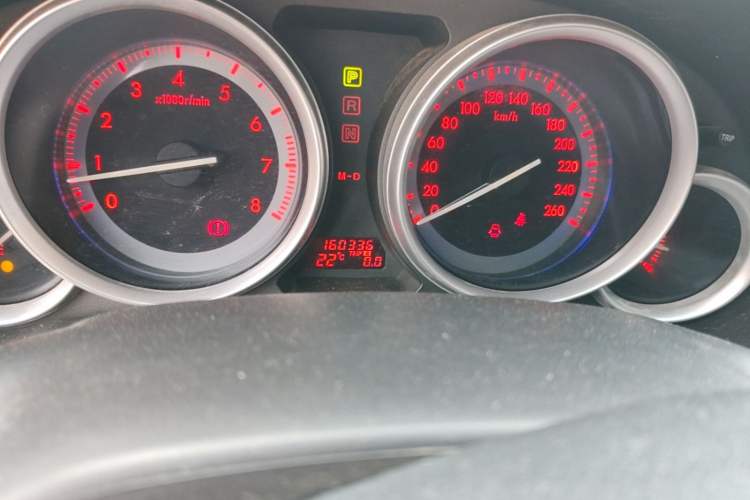 Used Mazda 6 2012 2.0L Automatic Elite Edition Odometer Close Up