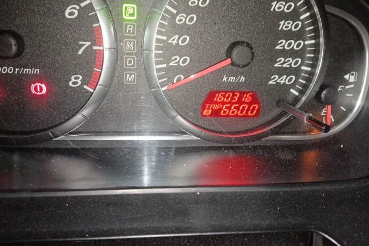 Used Mazda 6 2012 2.0L Automatic Fashion Edition Odometer Close Up
