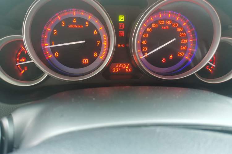 Used Mazda 6 2012 Coupe 2.0L Automatic Elite Edition Odometer Close Up