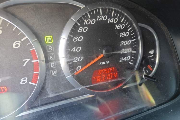 Used Mazda 6 2012 2.0L Automatic Fashion Edition Odometer Close Up