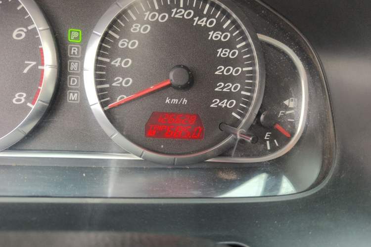 Used Mazda 6 2012 2.0L Automatic Fashion Edition Odometer Close Up
