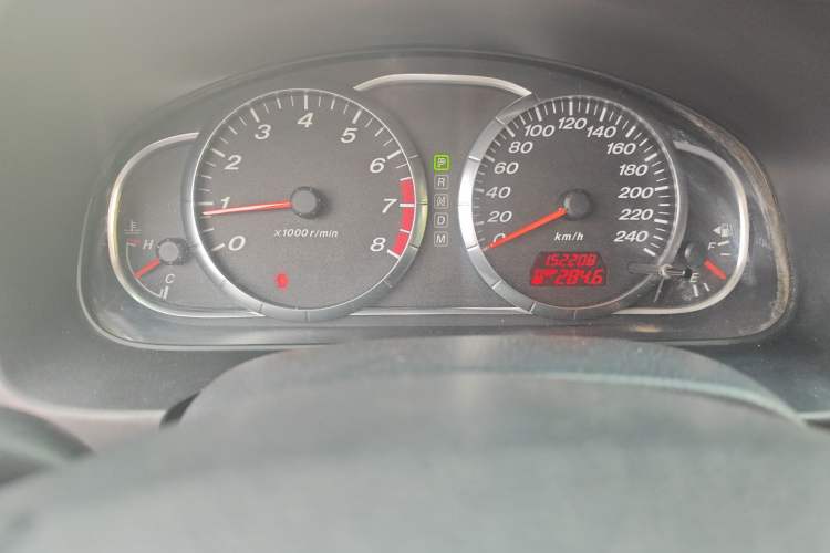 Used Mazda 6 2012 2.0L Automatic Fashion Edition Odometer Close Up