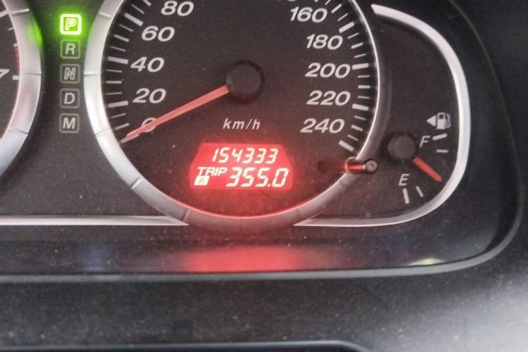 Used Mazda 6 2012 2.0L Automatic Fashion Edition Odometer Close Up