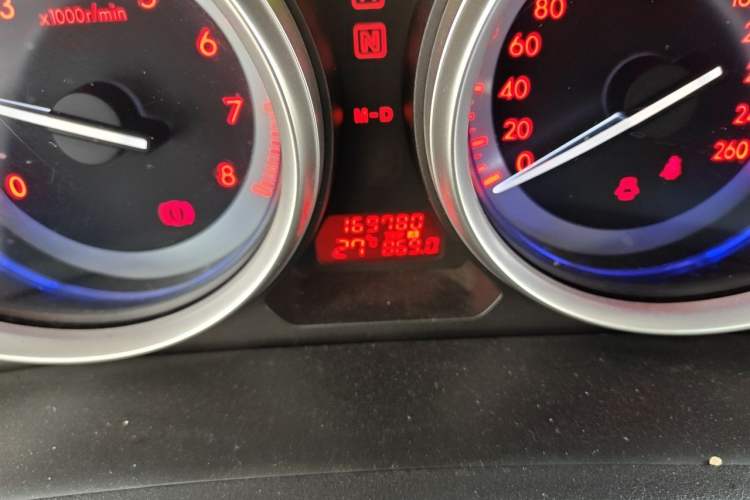 Used Mazda 6 2012 2.0L Automatic Elite Edition Odometer Close Up