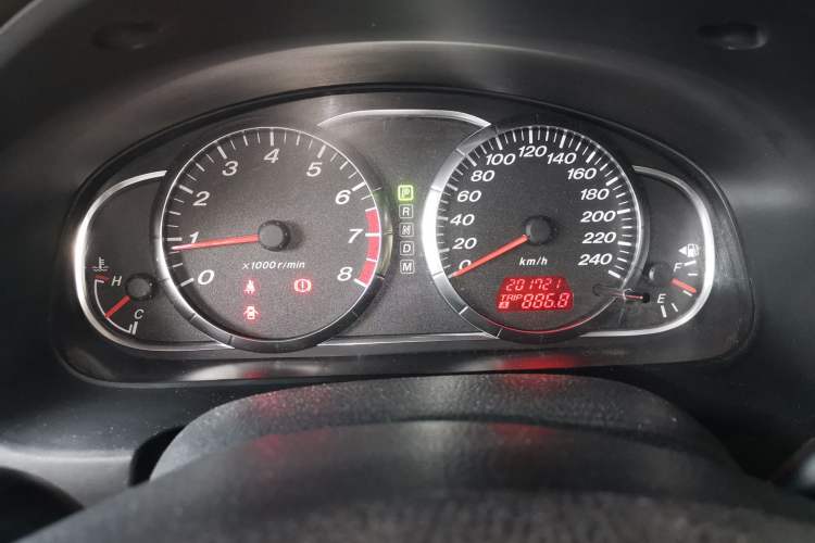 Used Mazda 6 2012 2.0L Automatic Fashion Edition Odometer Close Up