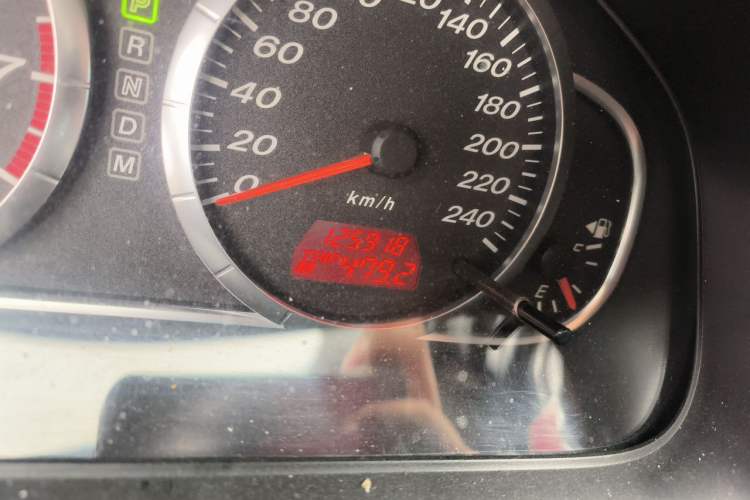 Used Mazda 6 2012 2.0L Automatic Fashion Edition Odometer Close Up