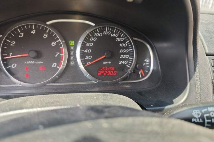 Used Mazda 6 2012 2.0L Automatic Fashion Edition Odometer Close Up