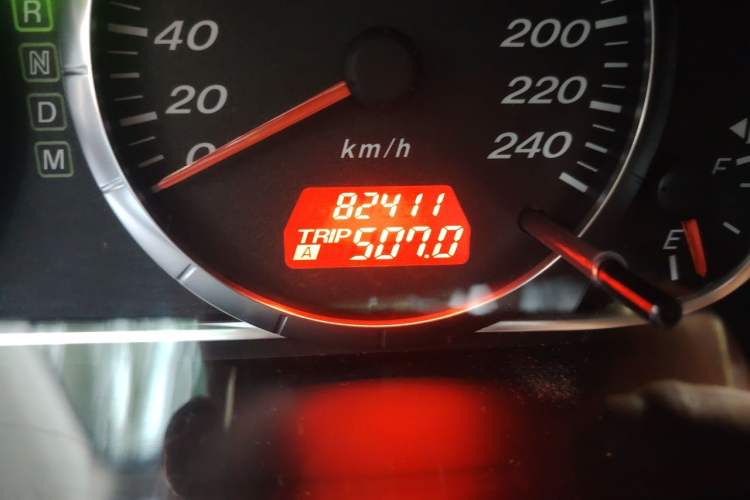 Used Mazda 6 2012 2.0L Automatic Fashion Edition Odometer Close Up