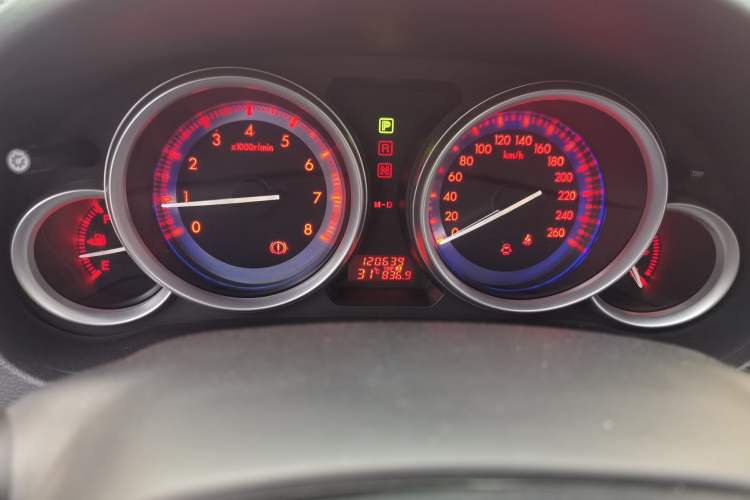 Used Mazda 6 2012 Coupe 2.0L Automatic Luxury Edition Odometer Close Up