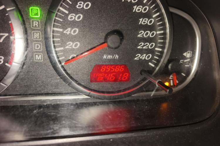 Used Mazda 6 2012 2.0L Automatic Fashion Edition Odometer Close Up