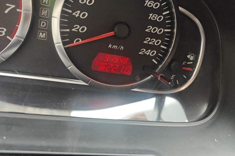 Used Mazda 6 2012 2.0L Automatic Fashion Edition Odometer Close Up