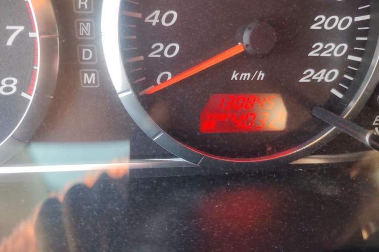 Used Mazda 6 2012 2.0L Automatic Fashion Edition Odometer Close Up