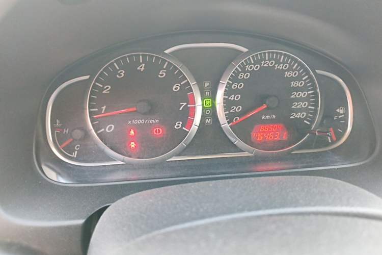 Used Mazda 6 2012 2.0L Automatic Fashion Edition Odometer Close Up