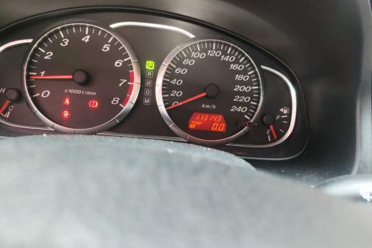 Used Mazda 6 2012 2.0L Automatic Fashion Edition Odometer Close Up