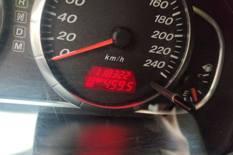 Used Mazda 6 2012 2.0L Automatic Fashion Edition Odometer Close Up