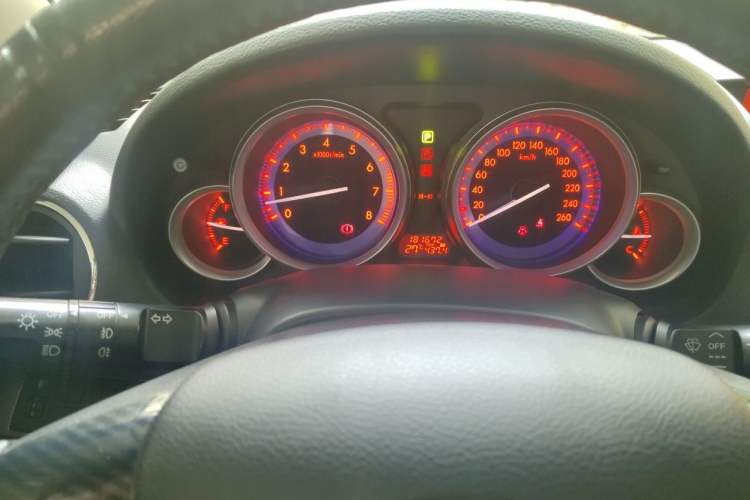 Used Mazda 6 2012 Coupe 2.0L Automatic Elite Edition Odometer Close Up