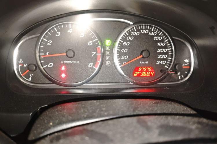 Used Mazda 6 2012 2.0L Automatic Fashion Edition Odometer Close Up