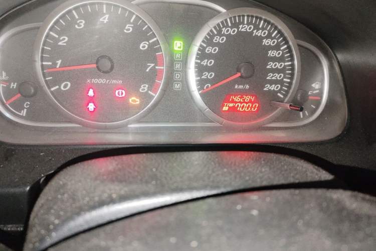 Used Mazda 6 2012 2.0L Automatic Fashion Edition Odometer Close Up