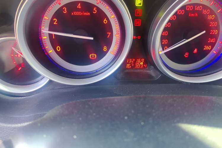 Used Mazda 6 2012 2.0L Automatic Elite Edition Odometer Close Up