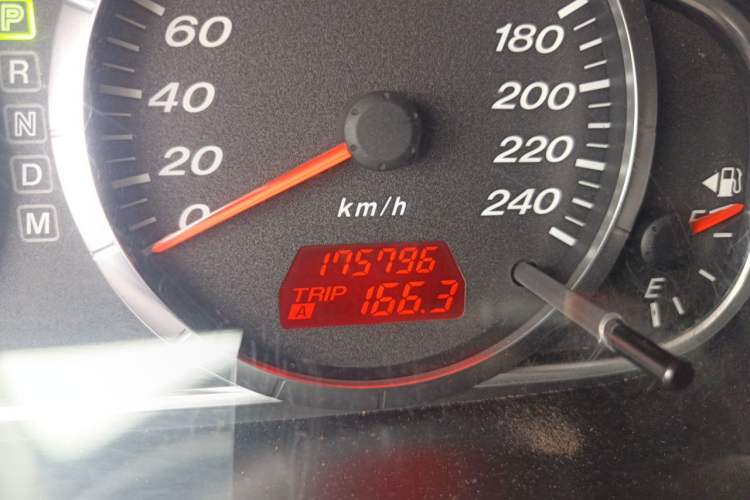Used Mazda 6 2012 2.0L Automatic Fashion Edition Odometer Close Up