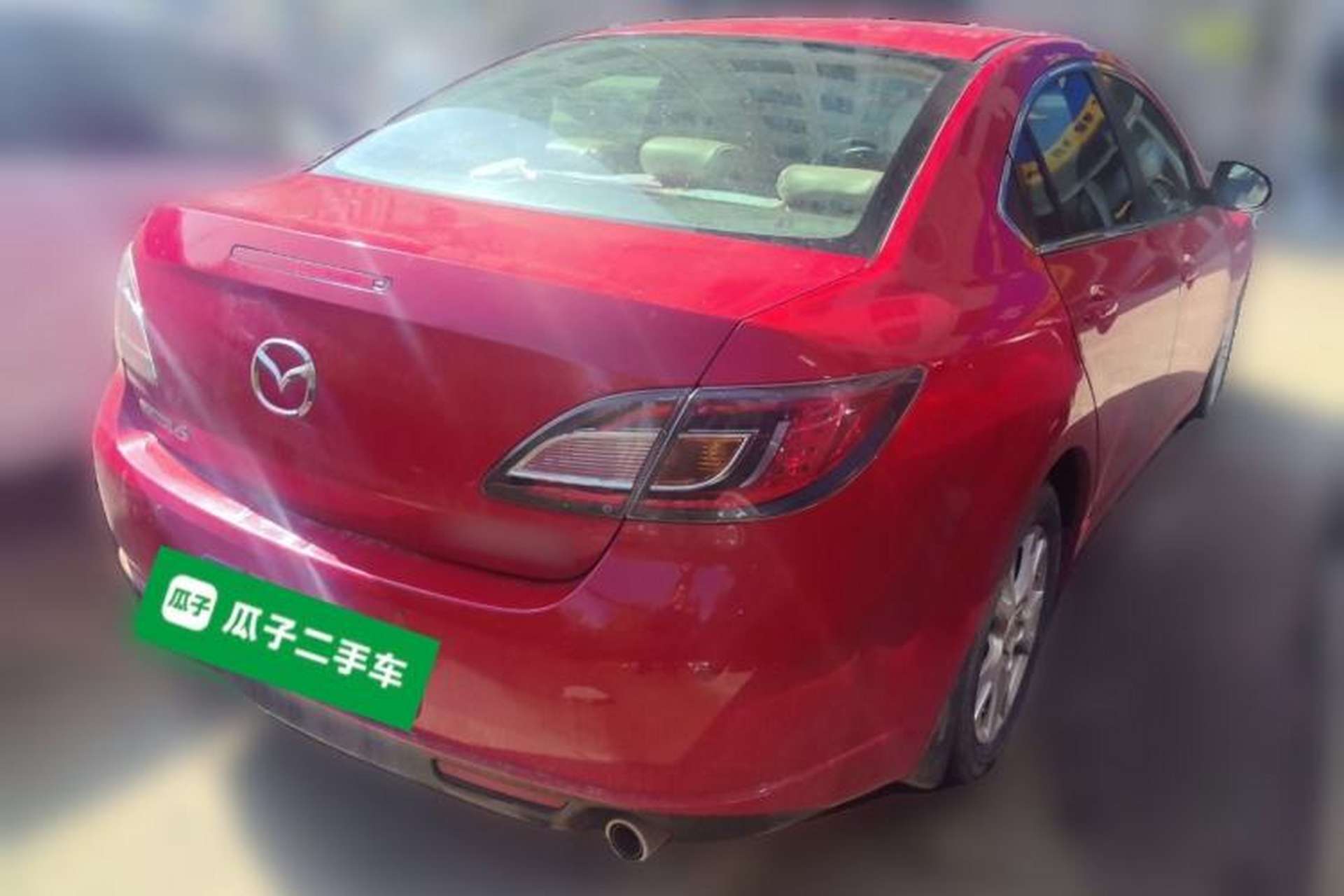 Used Mazda 6 2012 2.0L Automatic Elite Edition Rear Right 45 Deg