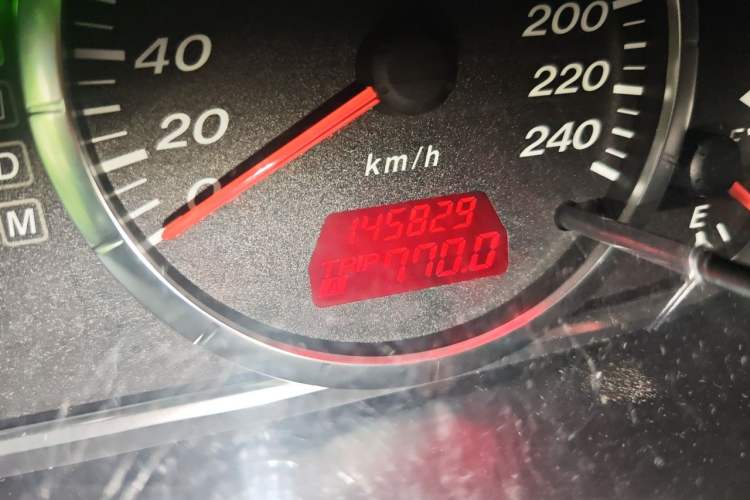 Used Mazda 6 2012 2.0L Automatic Fashion Edition Odometer Close Up