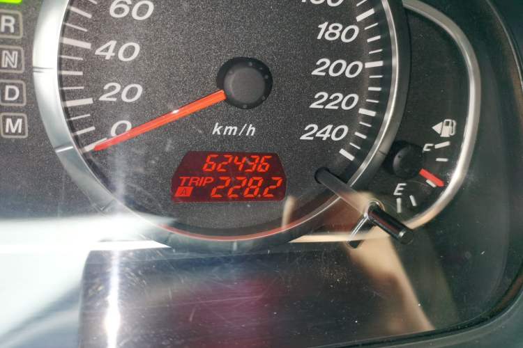 Used Mazda 6 2012 2.0L Automatic Fashion Edition Odometer Close Up