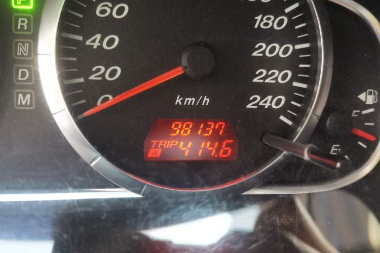 Used Mazda 6 2012 2.0L Automatic Fashion Edition Odometer Close Up