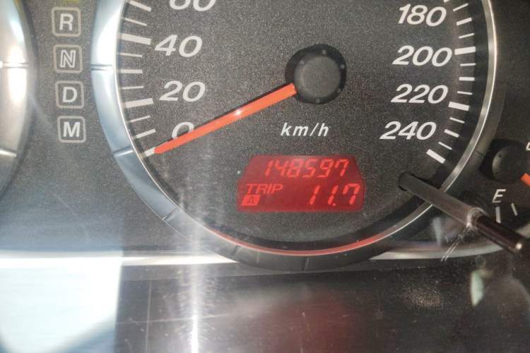 Used Mazda 6 2012 2.0L Automatic Fashion Edition Odometer Close Up