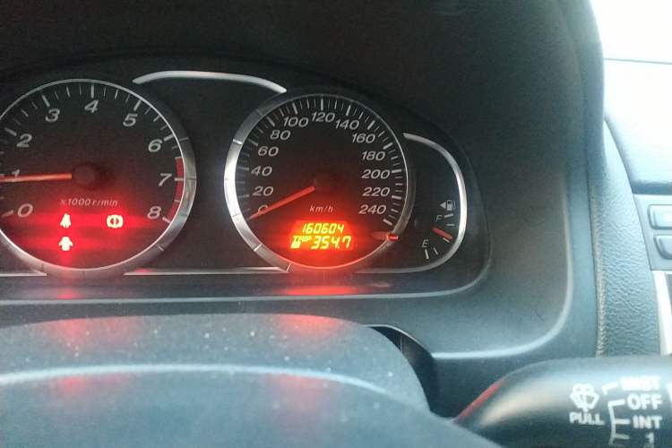 Used Mazda 6 2012 2.0L Manual Trim Odometer Close Up