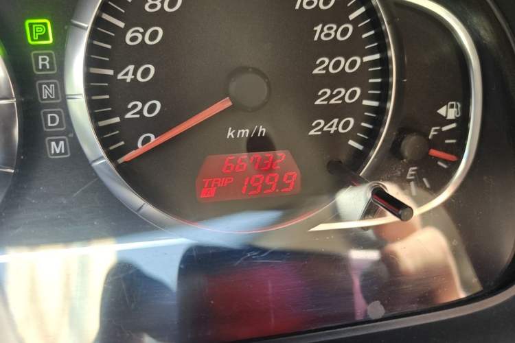 Used Mazda 6 2012 2.0L Automatic Fashion Edition Odometer Close Up
