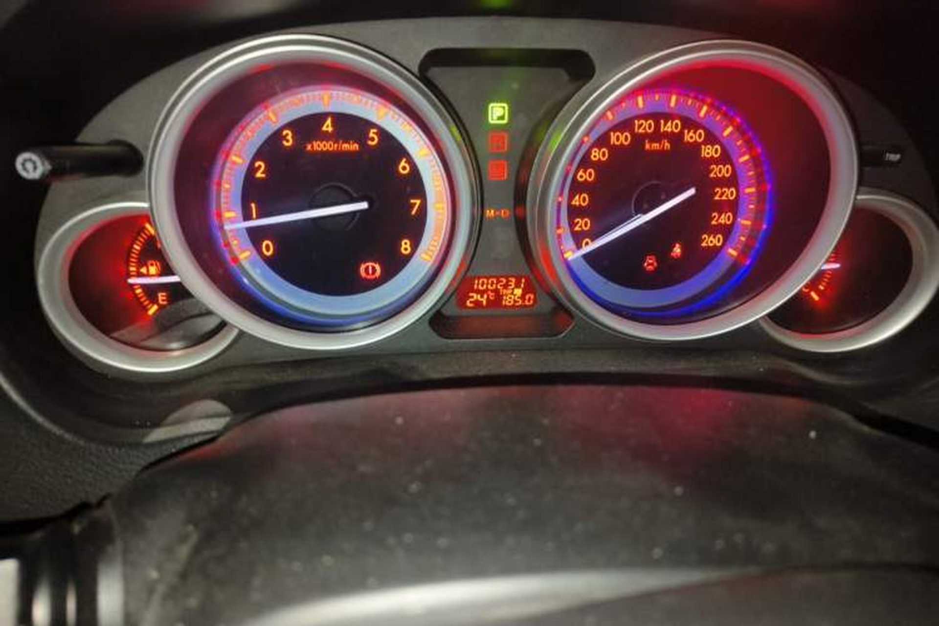 Used Mazda 6 2012 2.0L Automatic Elite Edition Odometer Close Up