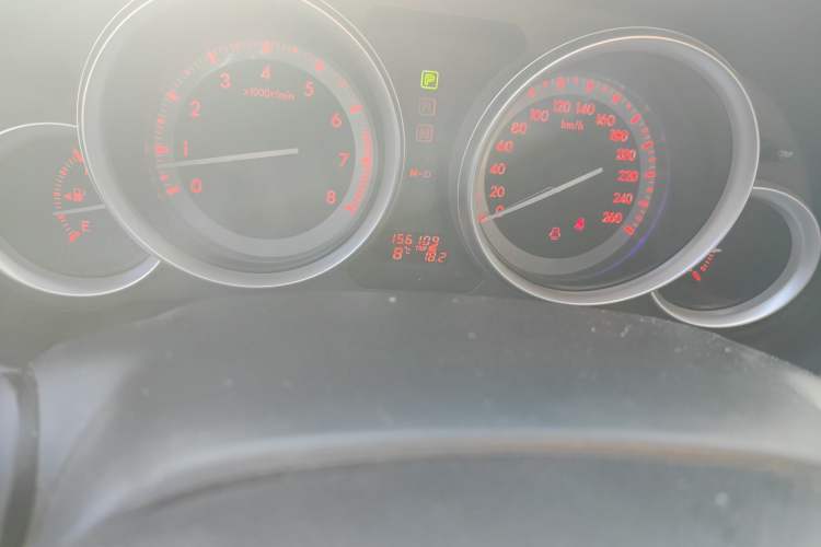 Used Mazda 6 2012 Coupe 2.0L Automatic Elite Edition Odometer Close Up